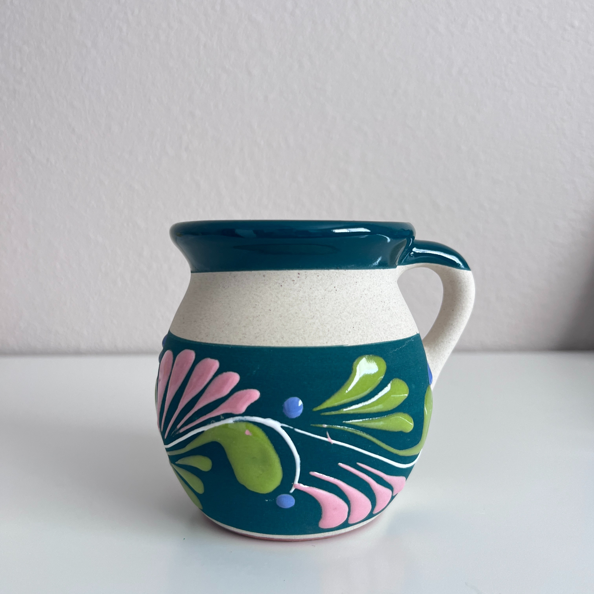 Doña Cata Art - Wholesale Coffee Mug - JARRITOS mexican mug,clay cup,Hand made pottery coffee tea5