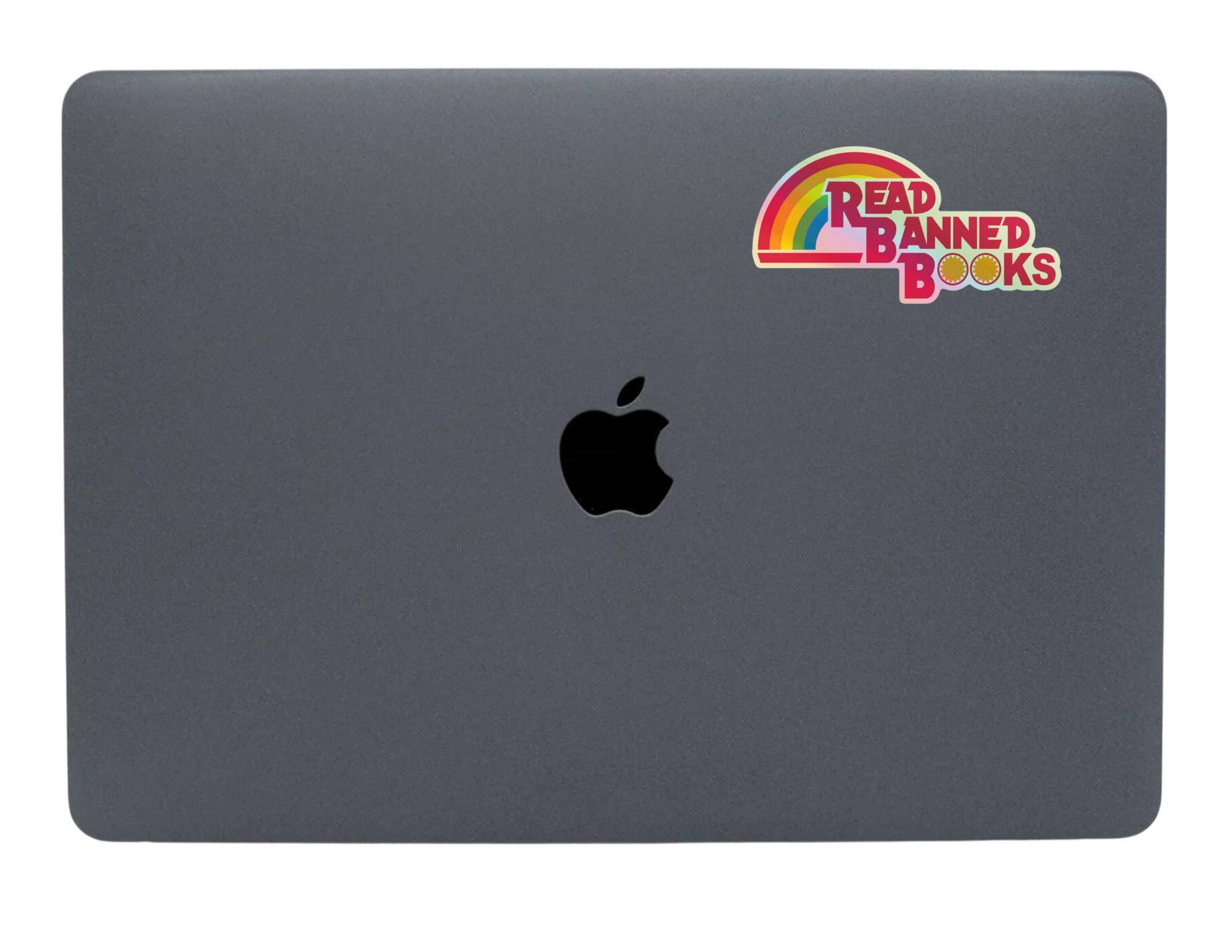 Queerky - Wholesale Sticker - Reading Rainbow "Read Banned Books" Teacher Sticker1