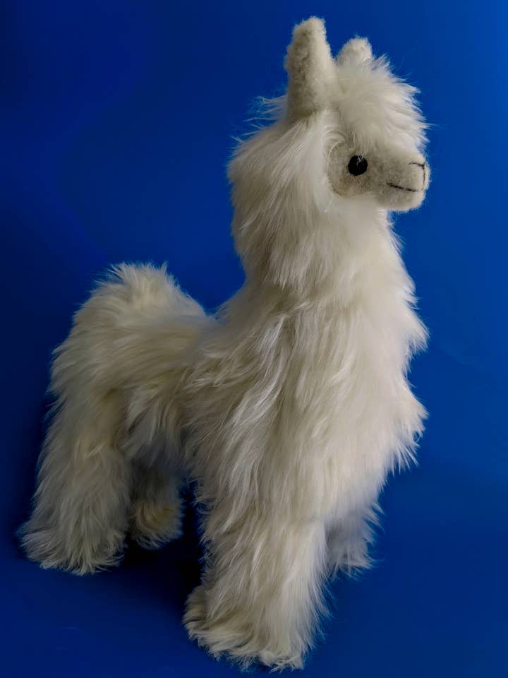 Jumbo Alpaca Gefülltes Weiß für den Großhandel von Inspired Peru
