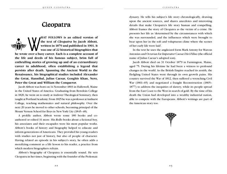 Texas Bookman - Wholesale History & Geography - Queen Cleopatra (World's Greatest Myths And Legends)1