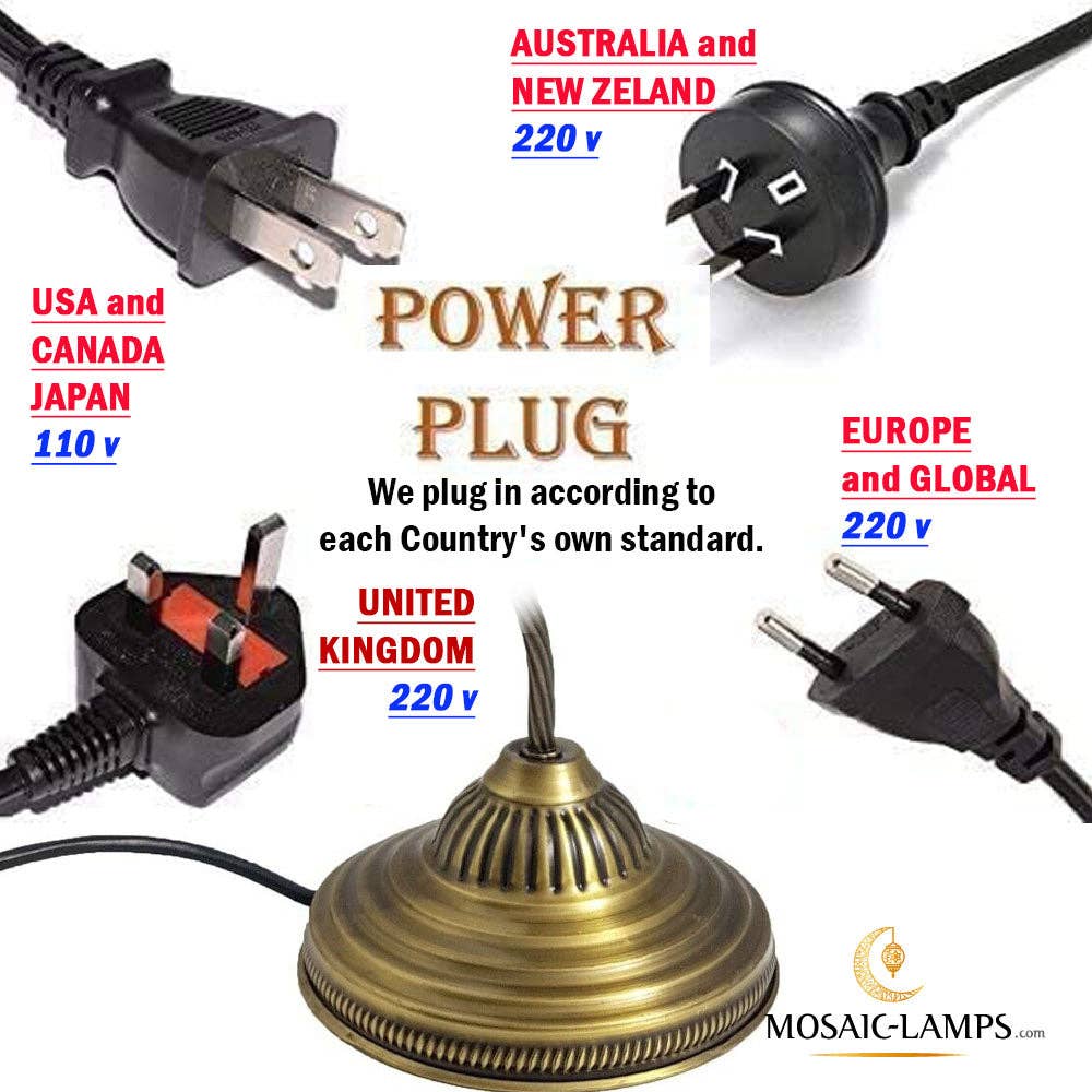 Mosaic Lamps - Wholesale Accent/Desk Lamp - 10+Colors - Gooseneck Large Globe Mosaic Table Lamp, Turkish90