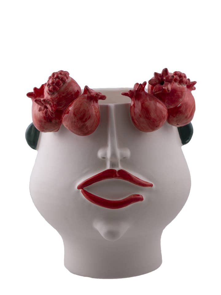 Stefanina Vendeuse de Grenades Tête Grande pour la vente par PATRIZIA ITALIANO