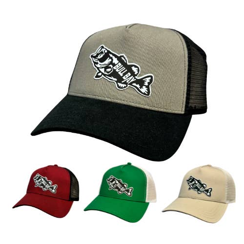 Chapéu Trucker Bull Bay Bass por atacado de Bull Bay