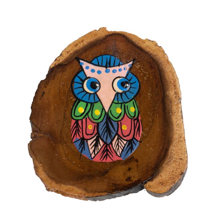 IMÁN DE MADERA DE BÚHO para venta al por mayor de Benjamin International