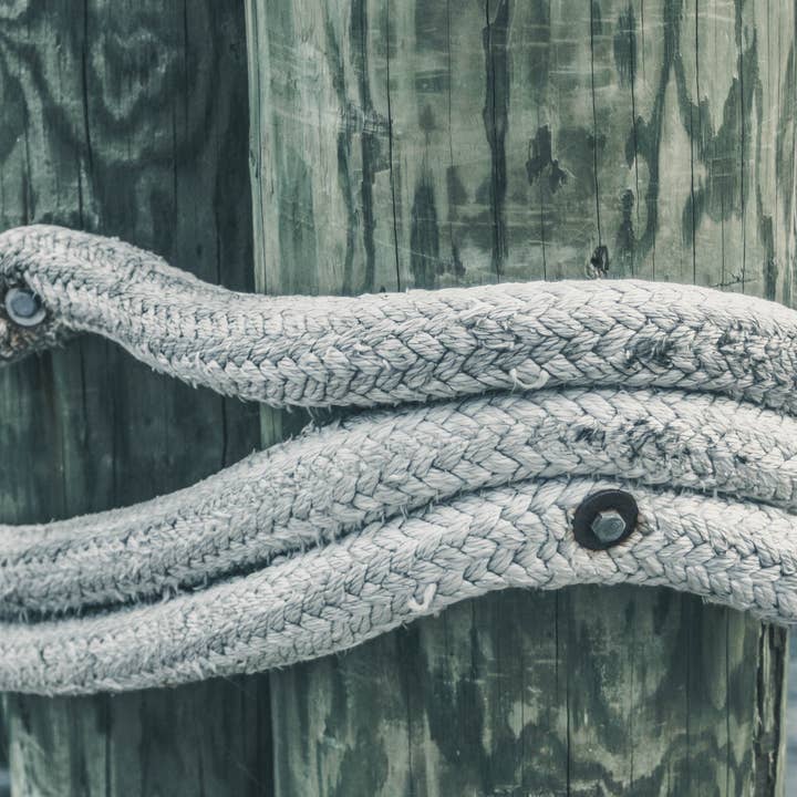 Nautische knoop fotografie kunst multi-size wanddecorprint voor wholesale door Hope Decor