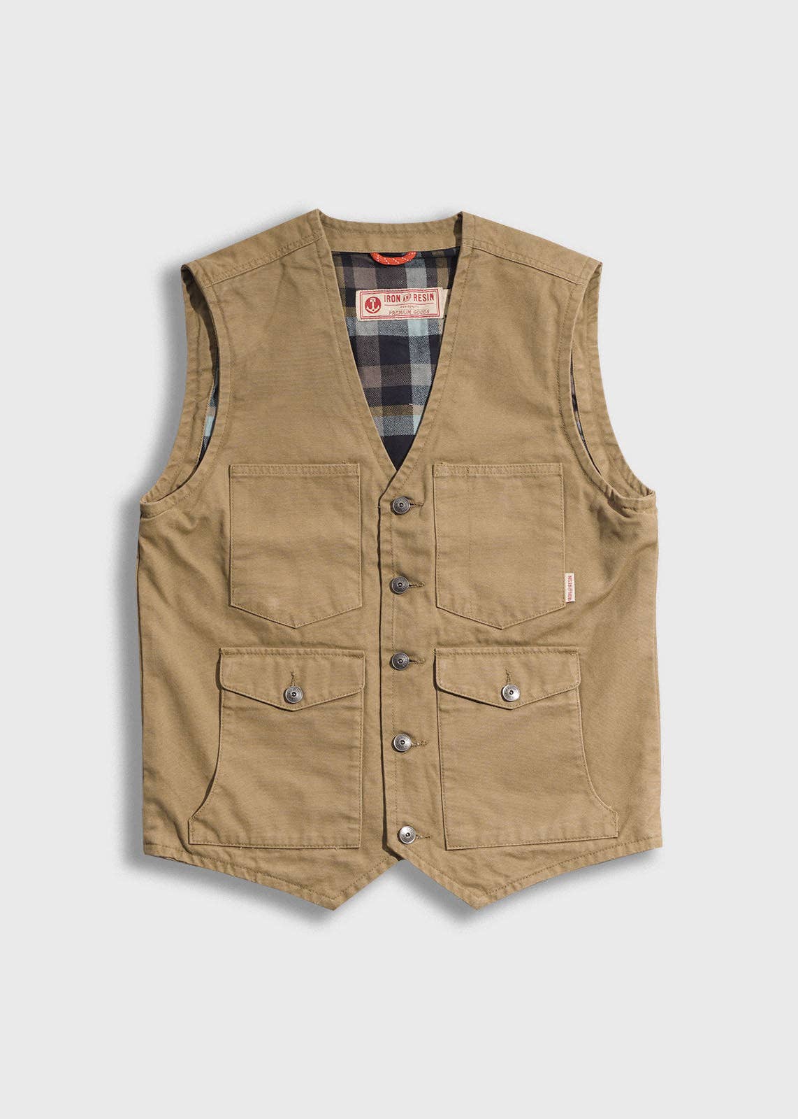 Iron & Resin - Wholesale Outerwear Vest - Men's - Bronco Vest1