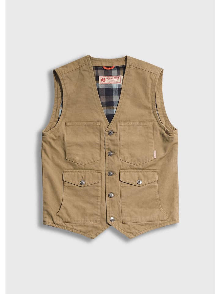 Iron & Resin - Wholesale Outerwear Vest - Men's - Bronco Vest1