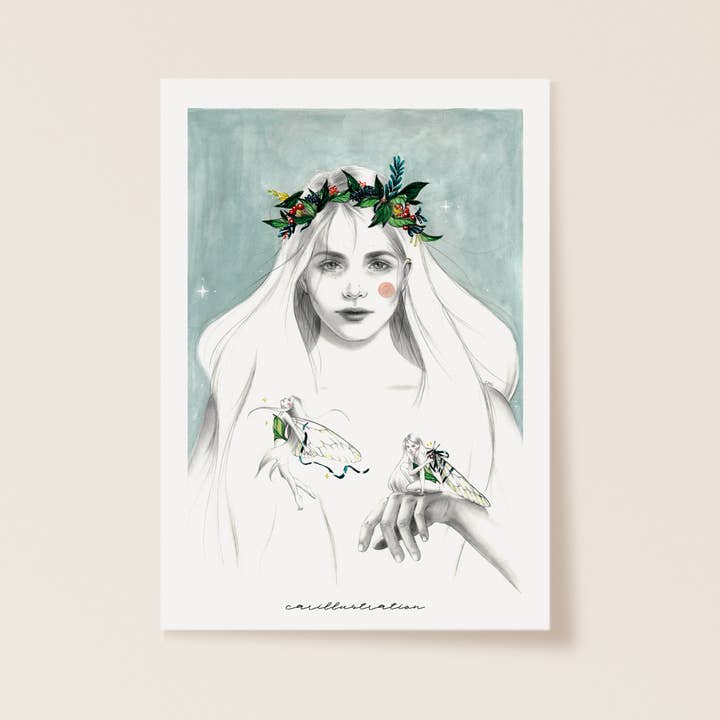 Imprimir Espíritu para venta al por mayor de Carillustration