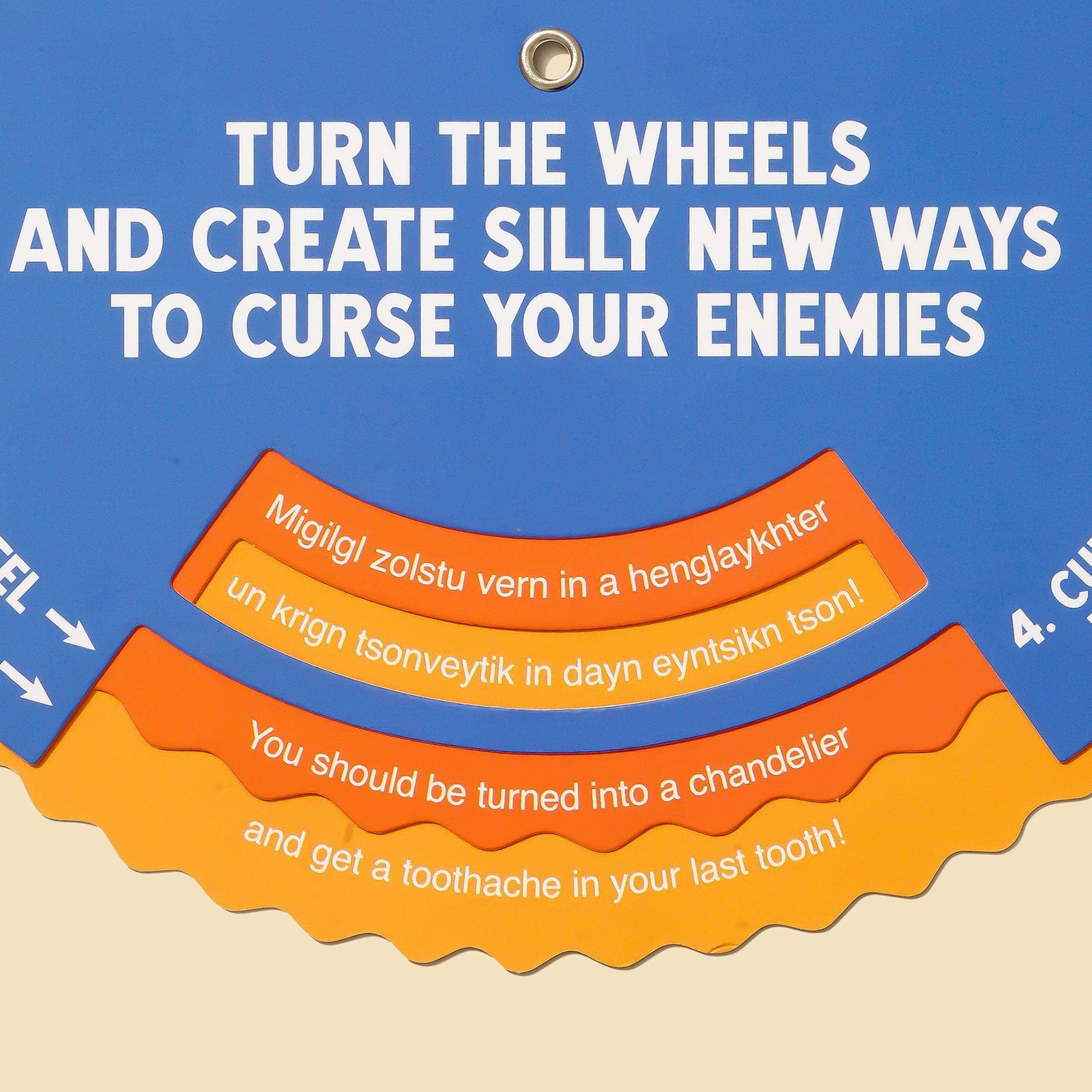 Dissent Pins - Wholesale Brain Game - Adult - Yiddish Curse Generator3