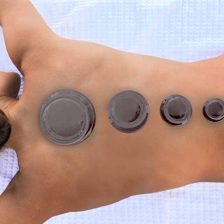 Lure Essentials - Wholesale Body Cupping Set - Body Cupping Therapy Set, Onyx - 4 Cups3
