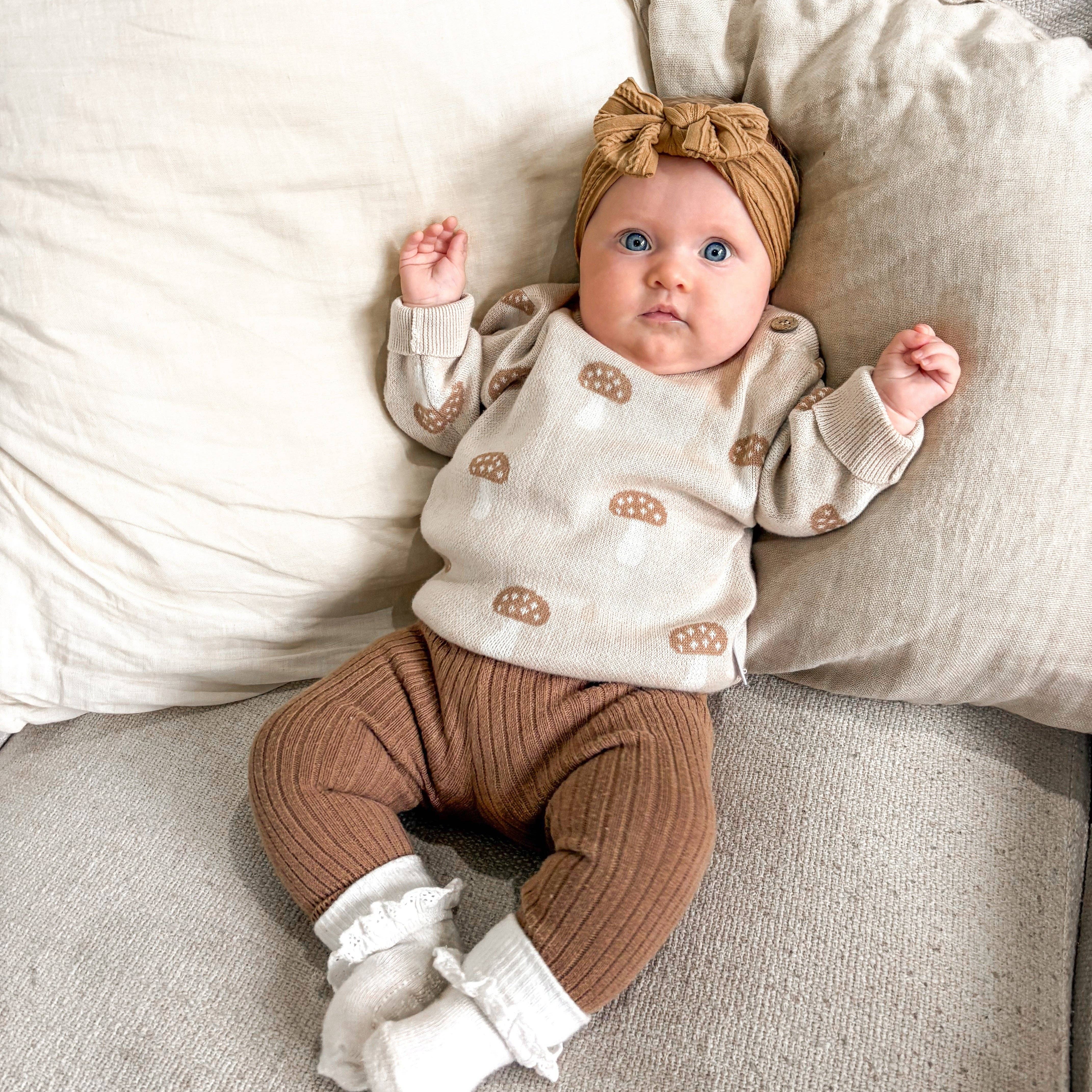 Arena Jersey de punto con estampado de champiñones de venta al por mayor en Faire4