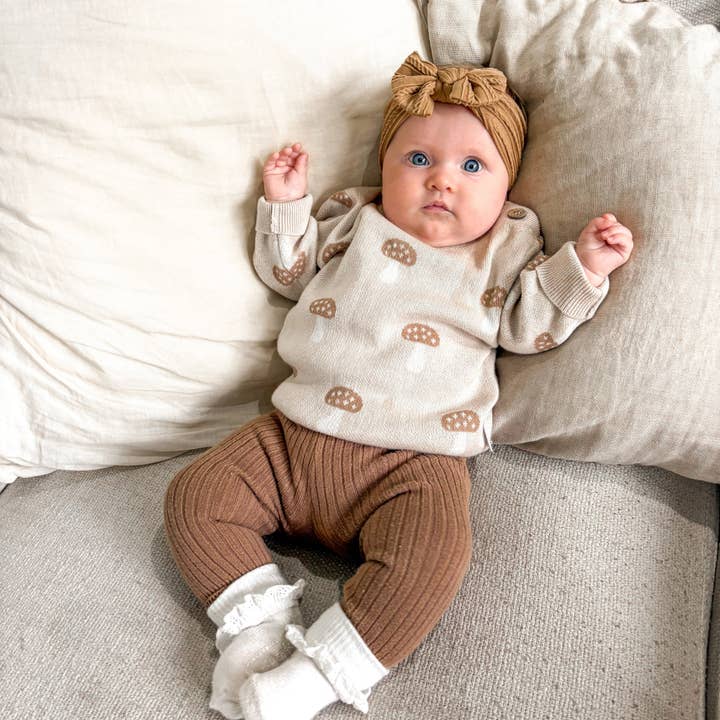 Arena Jersey de punto con estampado de champiñones de venta al por mayor en Faire4