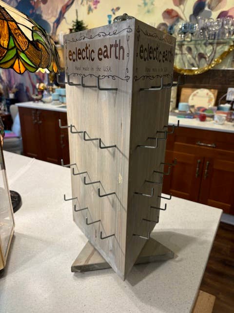 Metric Forrest Studio - Wholesale Jewelry Stand & Display - Eclectic Earth Wood Display1