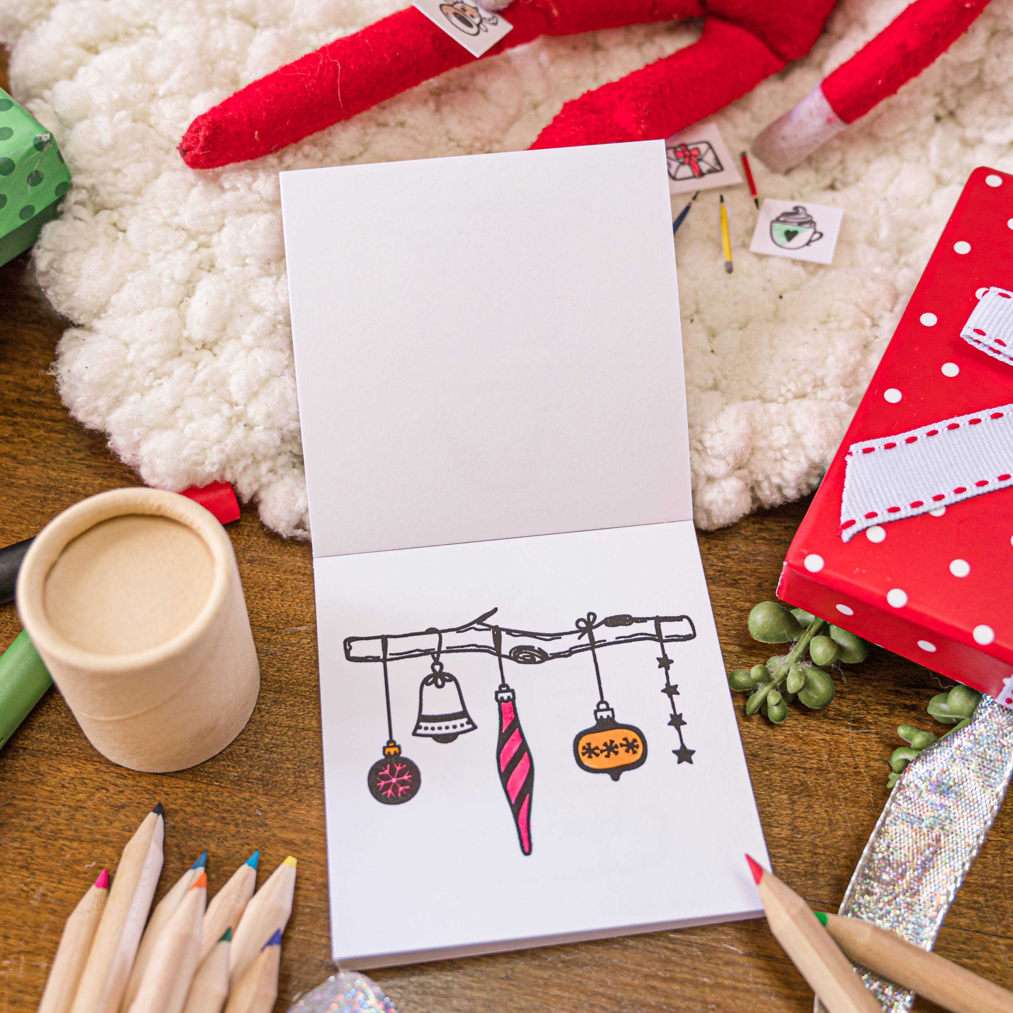 A Brighter Year - Vendita all'ingrosso Libro da colorare e attività - Adulti - Mini libro da colorare molto allegro per adulti - Regalo di Natale 20258