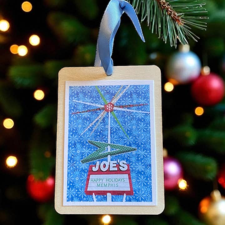 Joe's Liquors ornament for wholesale by AnnaMade Designs