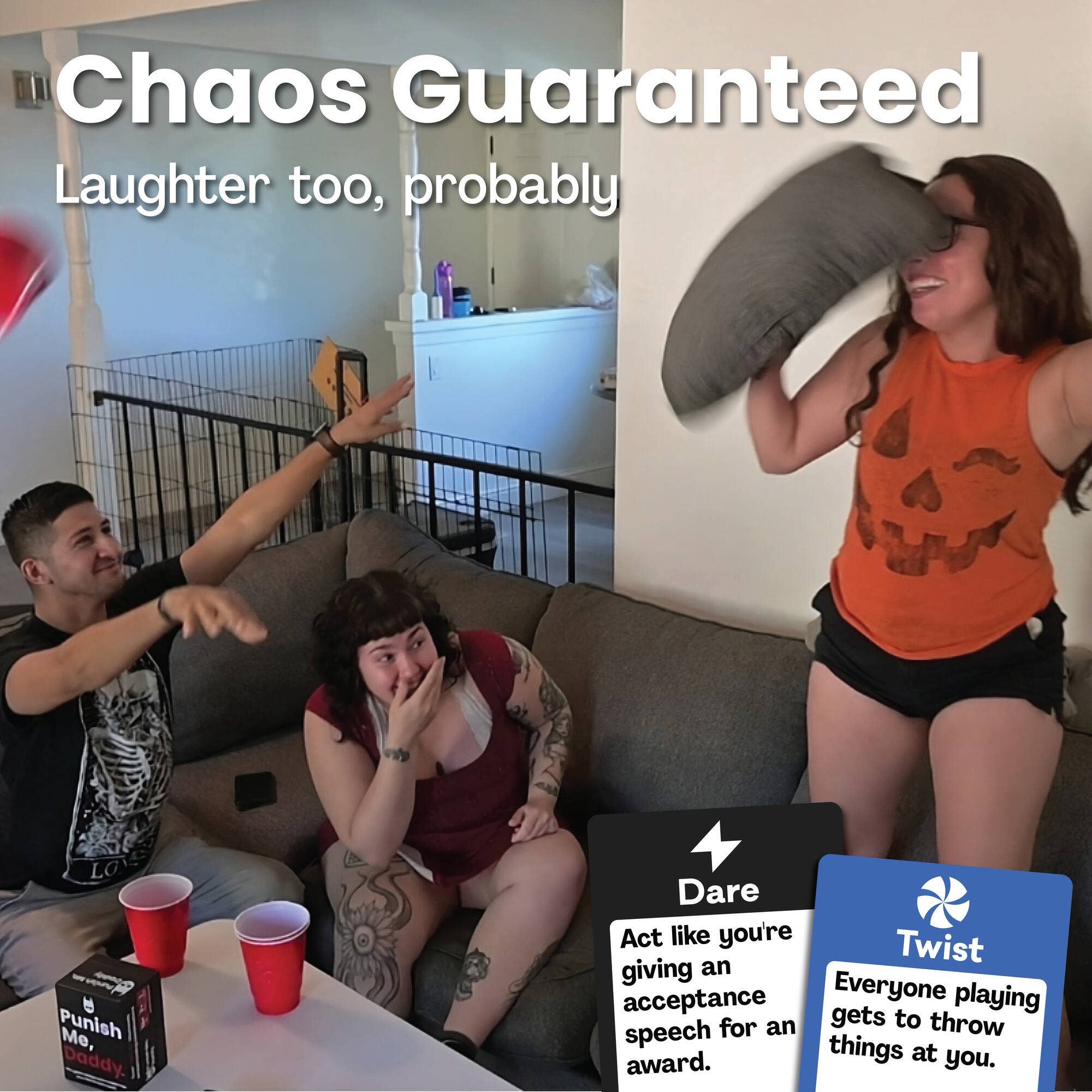 Zombie Ghost Games - Wholesale Card Game - Punish Me, Daddy Party Game with Over 1,000,000 Combinations3