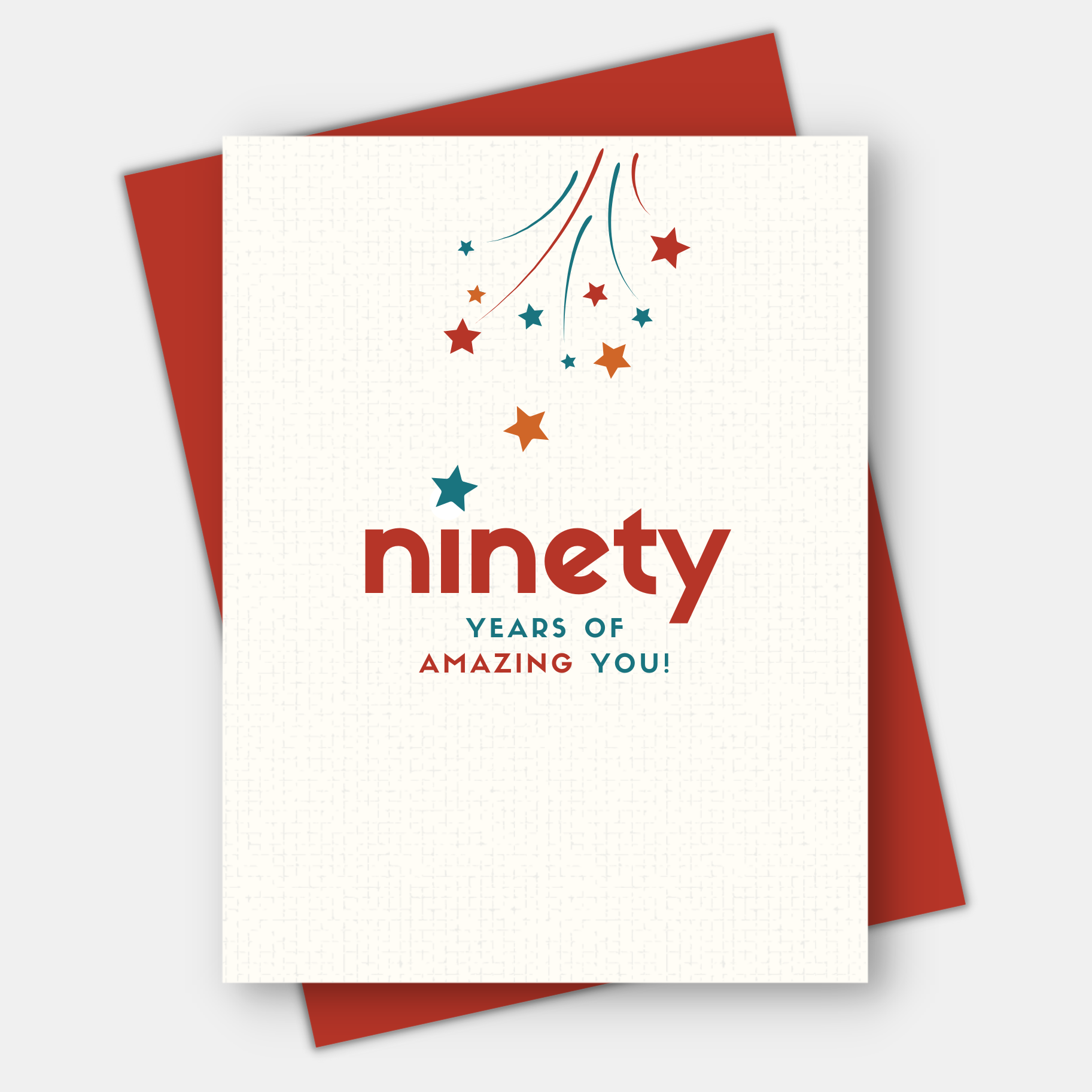 Age-Friendly Vibes - Wholesale Birthday Card - 50th through 100th milestone birthday card, Amazing You3