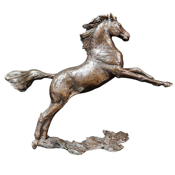 Richard Cooper Bronze - Wholesale Sculpture - Free Spirit - Bronze Horse Sculpture (1172)