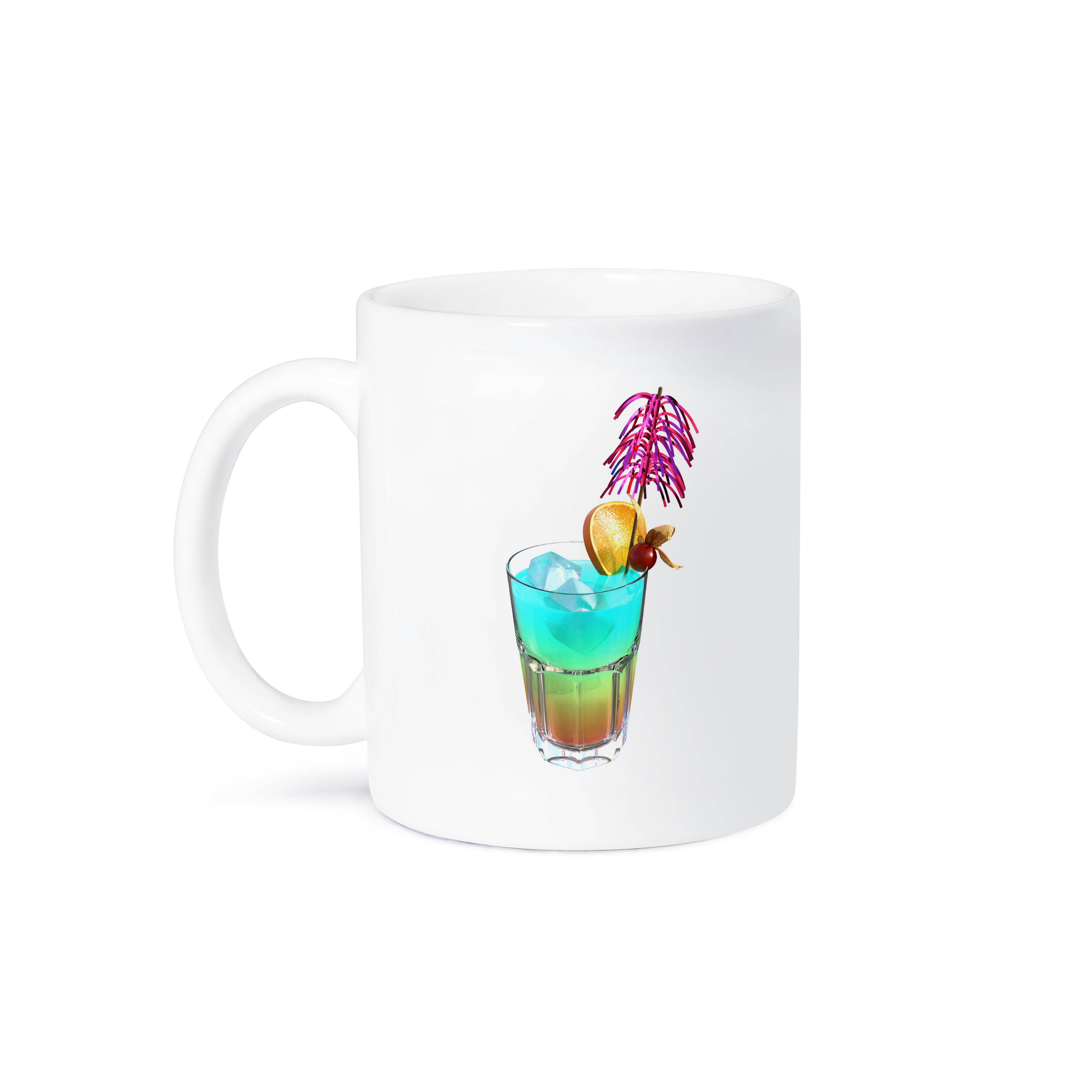 3dRose - Vendita all'ingrosso Tazza - 3dRose, Un cocktail paradisiaco bevanda alcolica, Tazza8