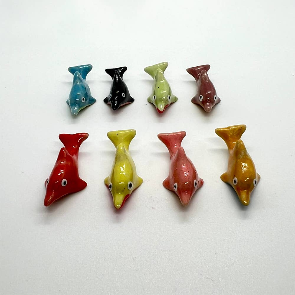 VIE - Wholesale Decorative Figurine - Mini Ceramic Figurine, Assorted Colour, Approx. 2cm247