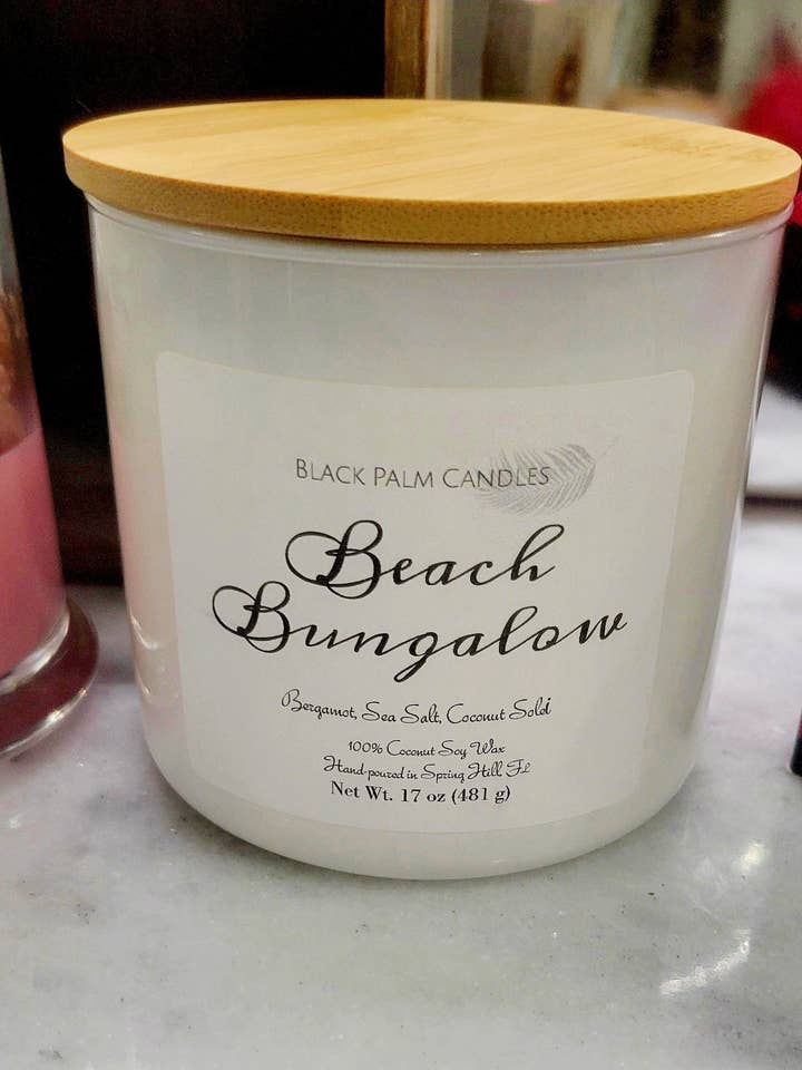Beach Bungalow for wholesale by Black Palm Candles