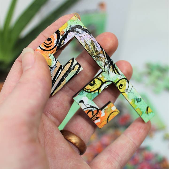 Stop and Smell the Ranunculus Jigsaw Puzzle - 50 Pieces for wholesale by Bewilderness