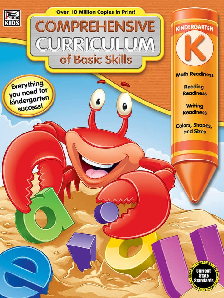 Comprehensive Curriculum of Basic Skills, Grade K for wholesale by Carson Dellosa Education