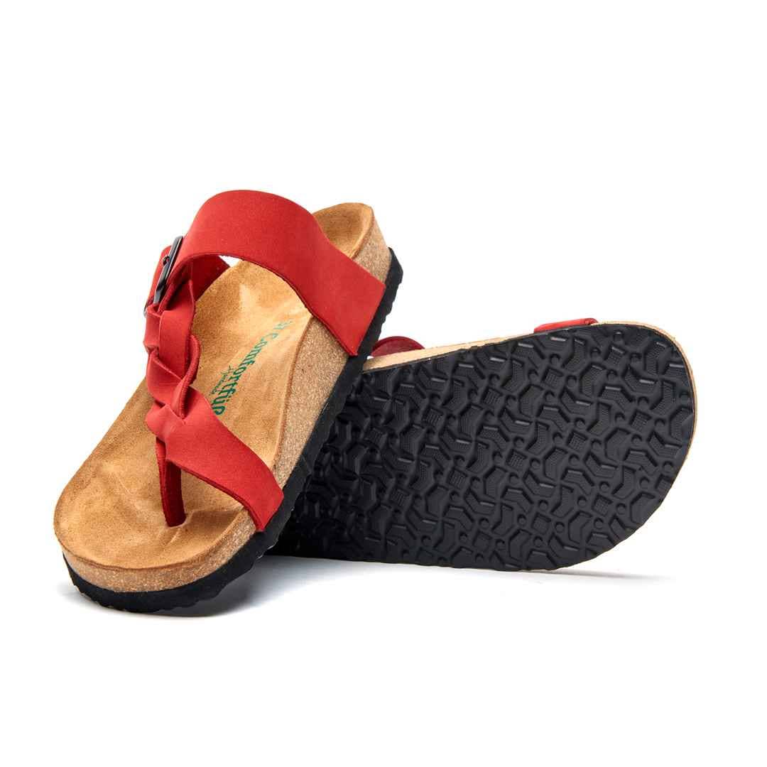 Comfortfusse - Vendita all'ingrosso Sandali - Donna - Gisel - Sandali ortopedici infradito in vera pelle9