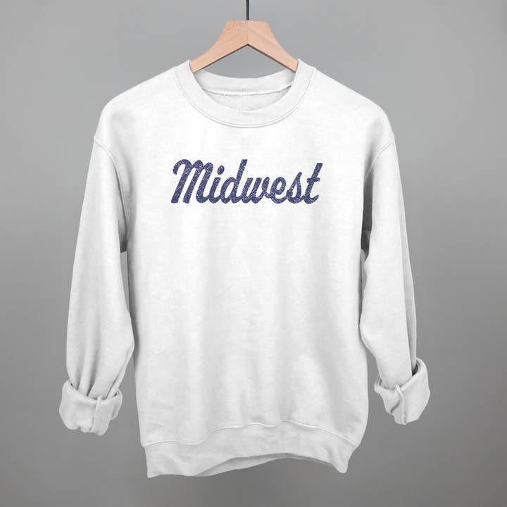 Ivy + Cloth - Wholesale Graphic Sweatshirt - Women's - Midwest Script13