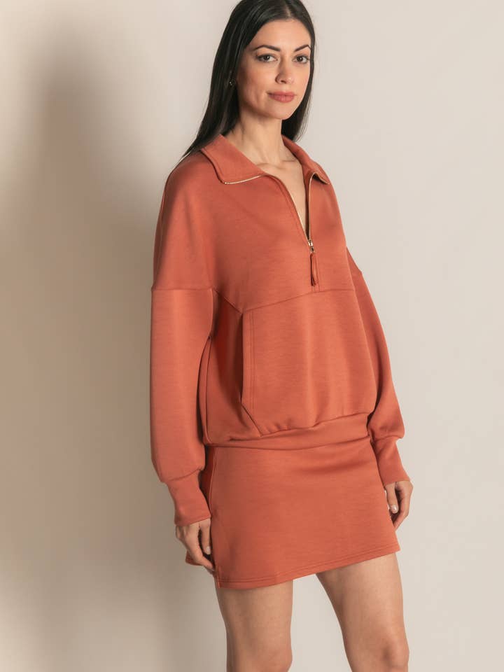 P. CILL – wholesale Sweatshirt - Dam – P. CILL Butter Modal tröja med dragkedja42