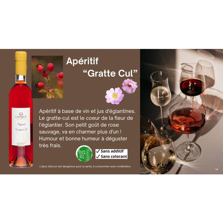 Hagebuttenaperitif 50cl für den Großhandel von CATRICE GOURMET