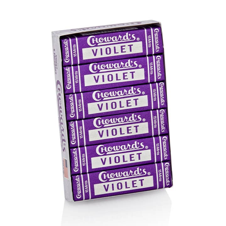 Choward's Violet mint 6-pack multipack voor wholesale door C. Howard Company, Inc.
