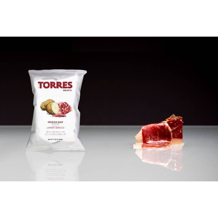 Patatas Torres - Vente Chips - Chips de pommes de terre Torres Selecta saveur jambon ibérique 50 g2