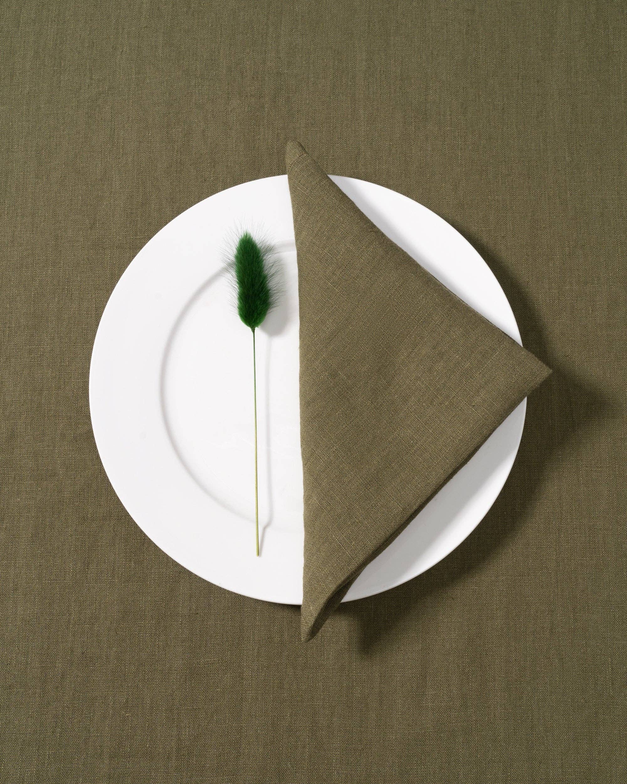 Soundsleep – wholesale Dinner & cloth napkin – Linen Napkins, Green3