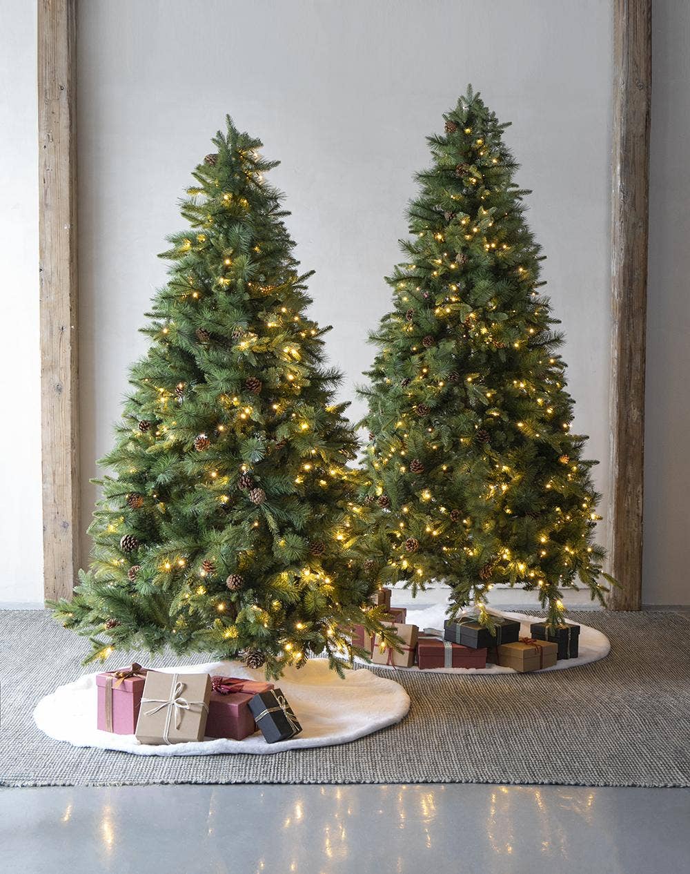 A&B Home Group Inc. - Wholesale Artificial Christmas Tree - 7'H x 49"D Pre-Lit  Artificial Christmas Tree2