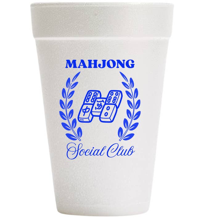 Southern Ink - Wholesale Disposable Cup - Mahjong Social Club