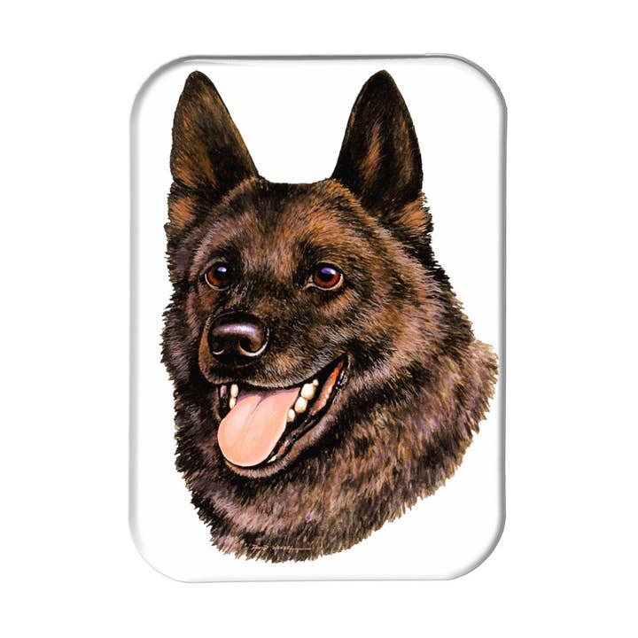 "Schipperke" - 2.5" X 3.5" Rectangle Fridge Magnets for wholesale by Airstrike