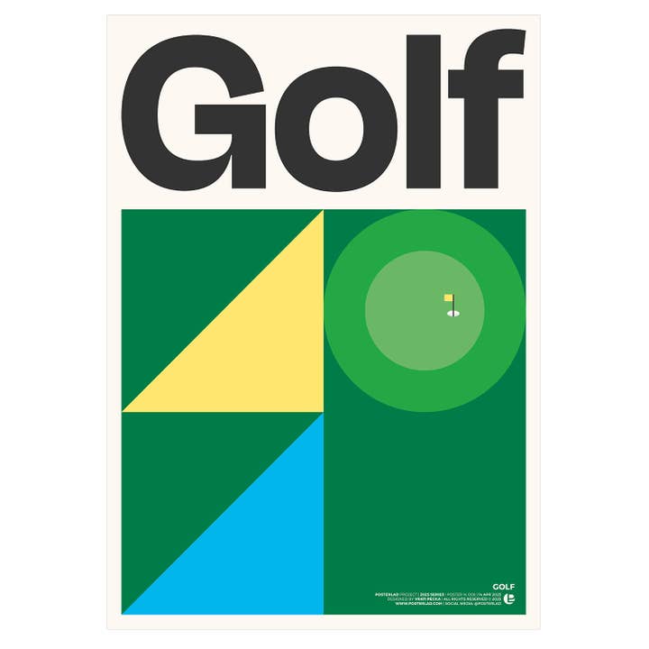 Golf pour la vente par PosterLad