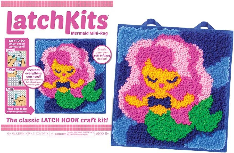 Play Monster - Wholesale Craft Sewing Kit - Latchkits Craft Kits - Mermaid - Kids Arts and Crafts5