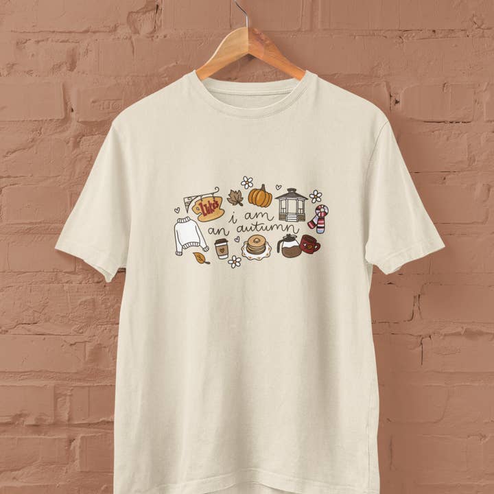 I Am An Autumn Graphic Top for wholesale by amarieacreates