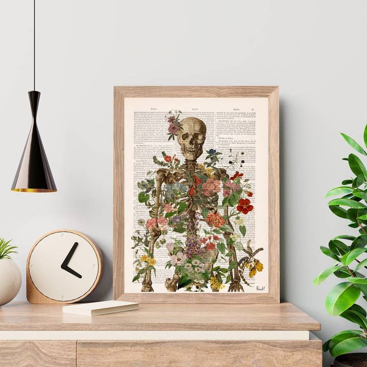 Squelette fleurs sauvages pour la vente par PRRINT!
