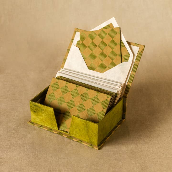 Zetta Florence - Wholesale Stationery/Notecard Set - Lokta Boxed Card Set8