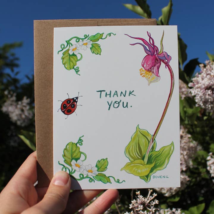 Danke-Karte für den Großhandel von Sydney Boveng