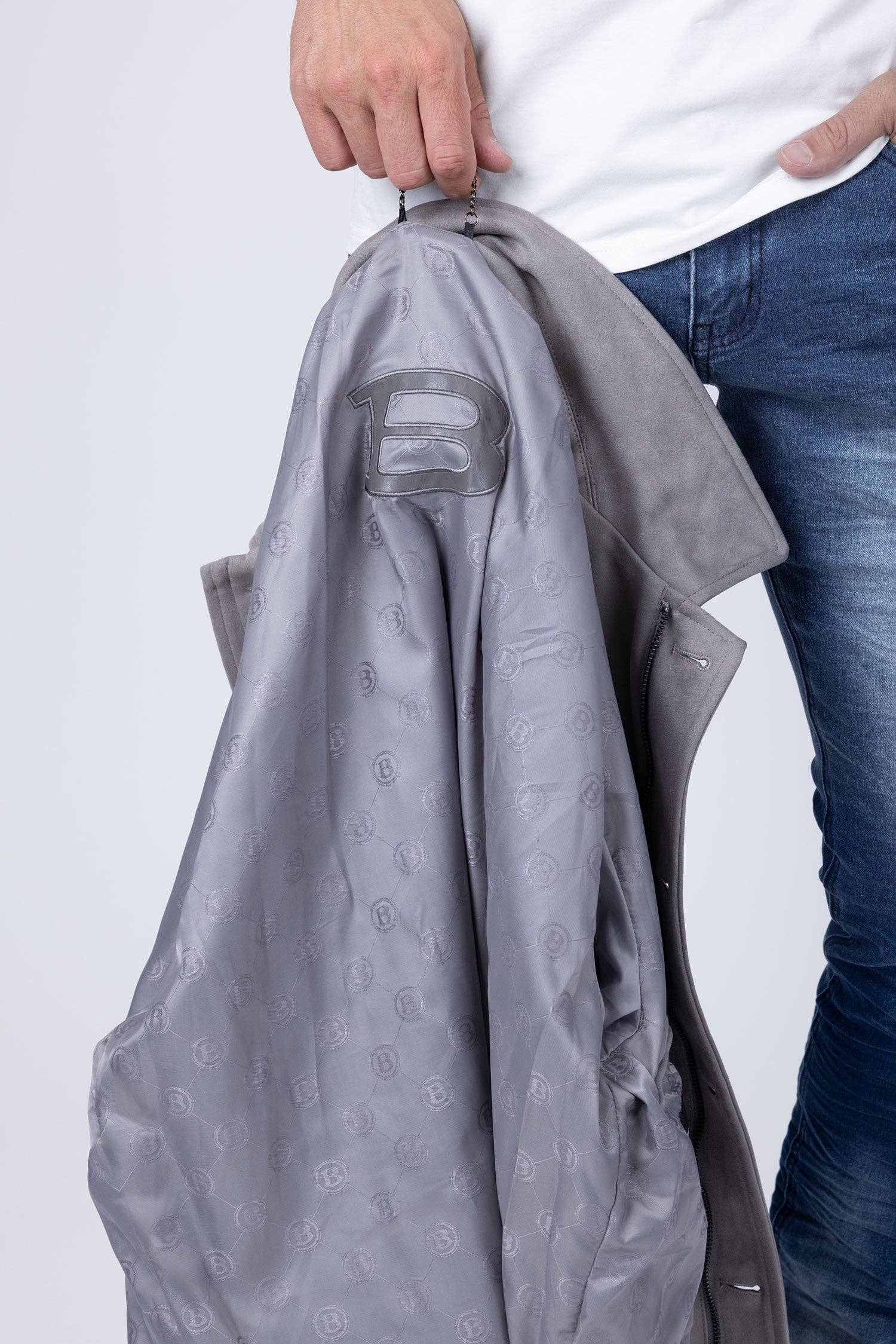 BARABAS - Venta al por mayor Chaqueta - Hombre - Chaqueta bomber de invierno de terciopelo con 4 bolsillos para hombre 4BH869