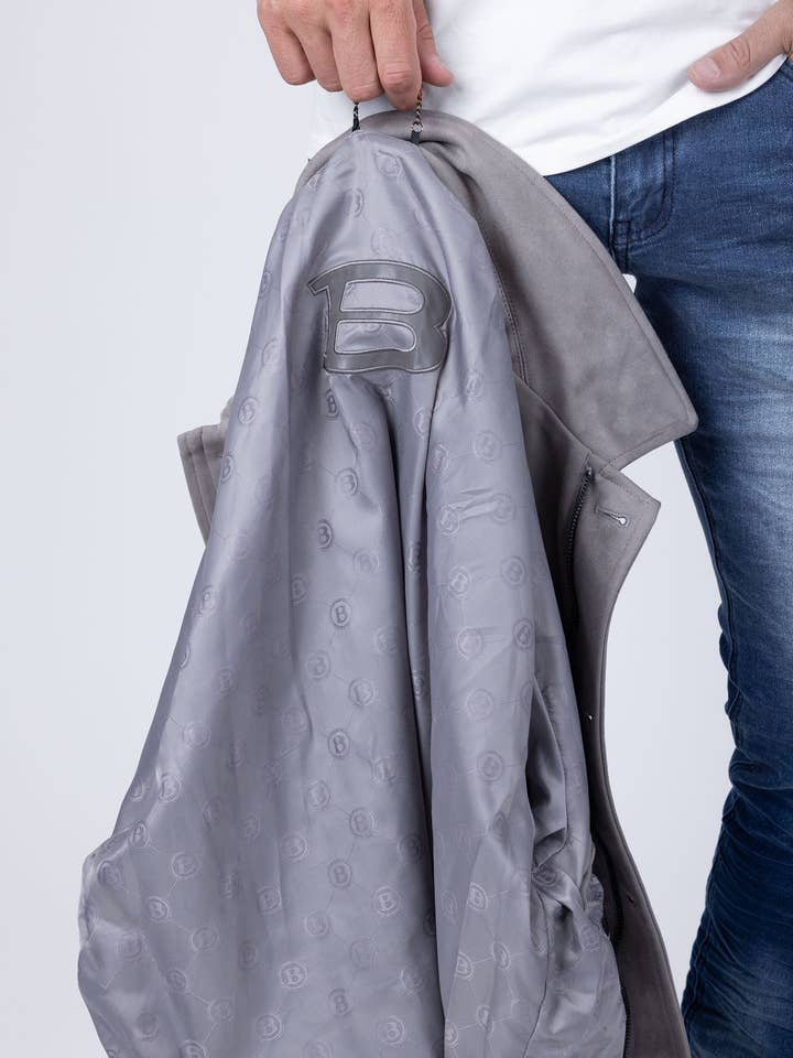 BARABAS - Venta al por mayor Chaqueta - Hombre - Chaqueta bomber de invierno de terciopelo con 4 bolsillos para hombre 4BH869