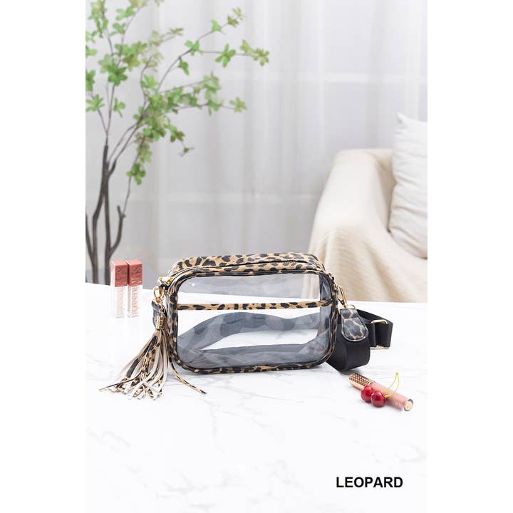 42POPS - Wholesale Crossbody Bag - Women's - `.Game Day Stadium Approved Clear Crossbody Bag2