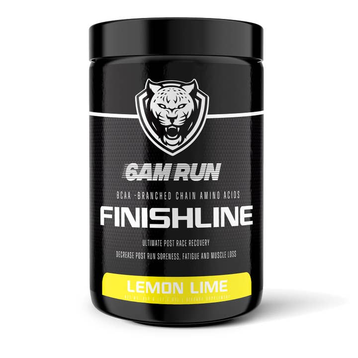 6AM Run - Amino Energy Powder - BCAA Lemon Lime - Sprint Run - Takketen Aminozuurpoeder - Post-Marathon Recovery - Post-run Recovery Drink - Marathonsupplement - 6AM Finishline - 50 scoops voor wholesale door 6AM Run