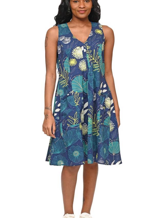 CV656 Vestido Poppie em Portland** por atacado de Tulip Clothing