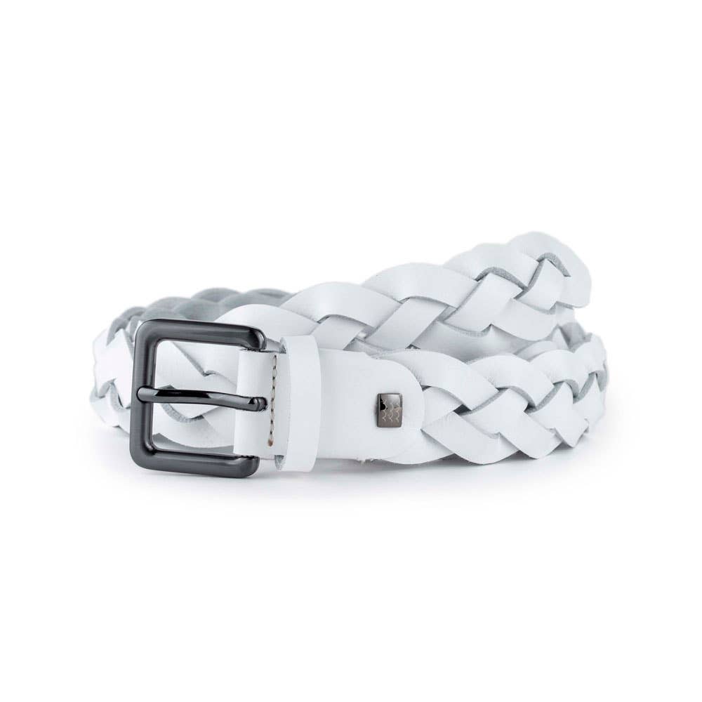 VALTICO - Vente Ceinture – femme - Ceinture tressée en cuir fabriquée en Espagne8
