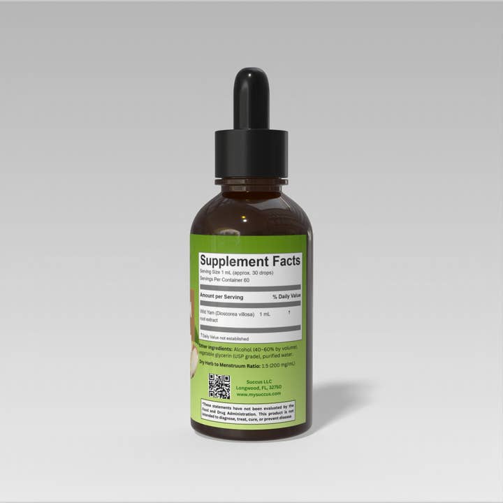 Succus - Wholesale Tincture - Wild Yam Tincture | Premium Wild Yam Herbal Extract2
